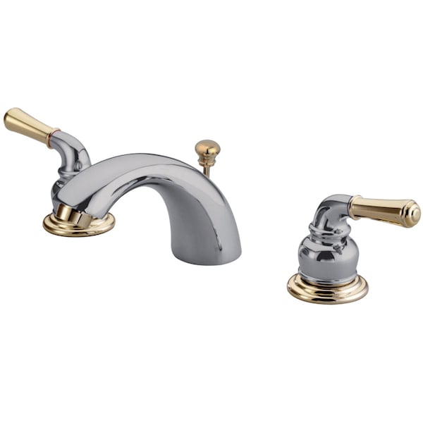 KB954 Magellan Mini-Widespread Bathroom Faucet, Chrome/ Brass